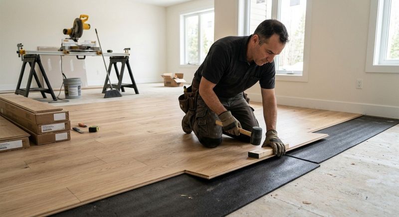 Engineered Wood Installation in Greenville, TX
