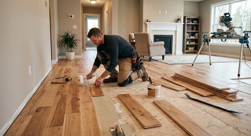 Engineered Wood Installation in Greenville, TX