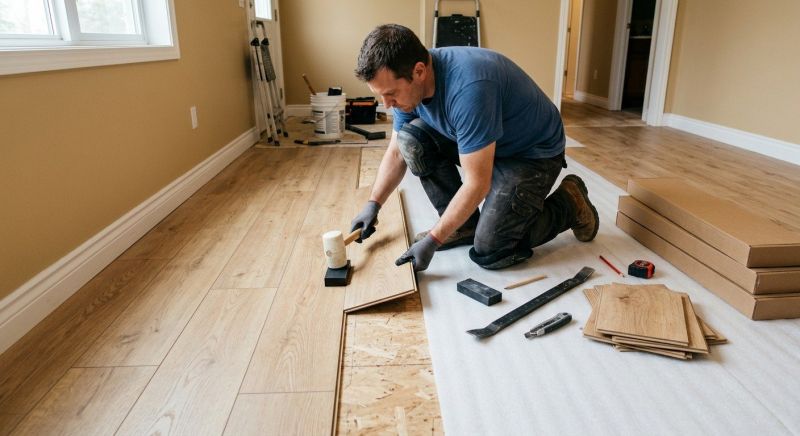 Laminate Floor Installation in Leonard, TX