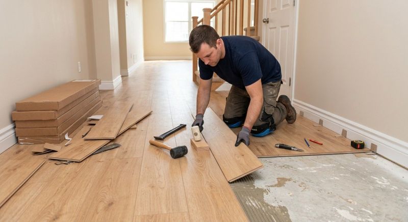 Laminate Floor Installation in Princeton, TX