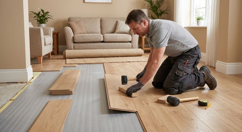 Laminate Floor Installation in Princeton, TX