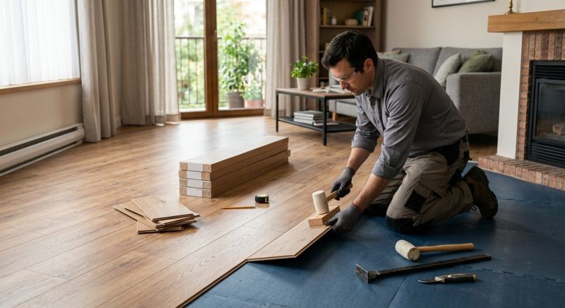 Laminate Floor Installation in Trenton, TX