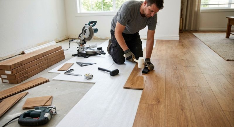Laminate Floor Installation in Trenton, TX