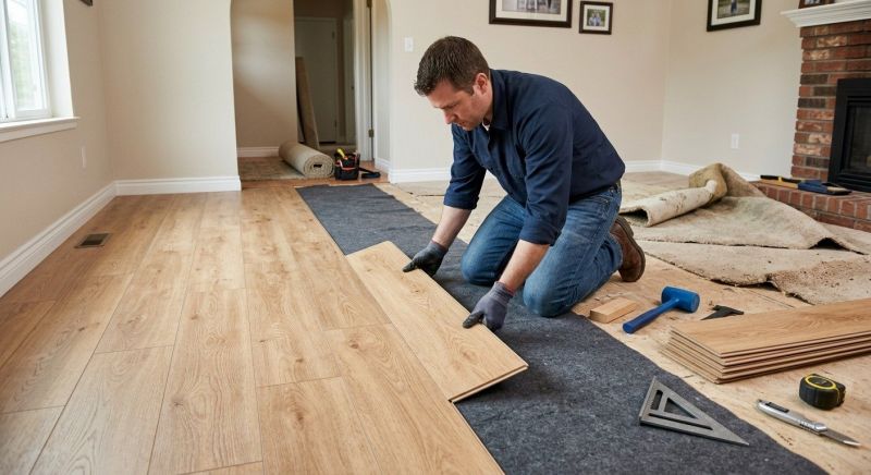 Laminate Floor Remodeling in Greenville, TX