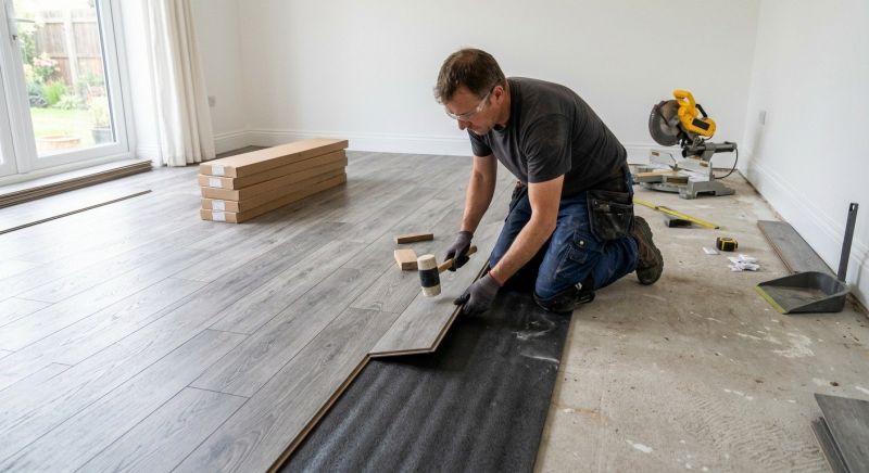 Laminate Floor Replacement in Blue Ridge, TX