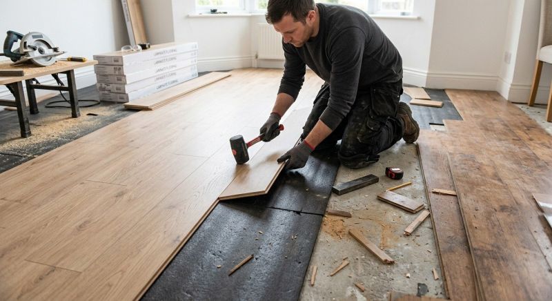 Laminate Floor Replacement in Hunt County, TX