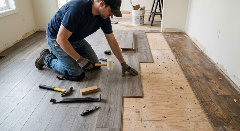 Laminate Floor Replacement in Leonard, TX