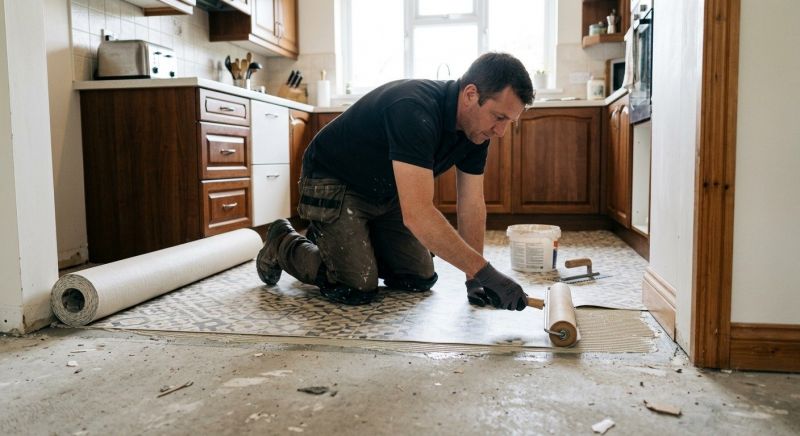 Linoleum Floor Installation in Commerce, TX