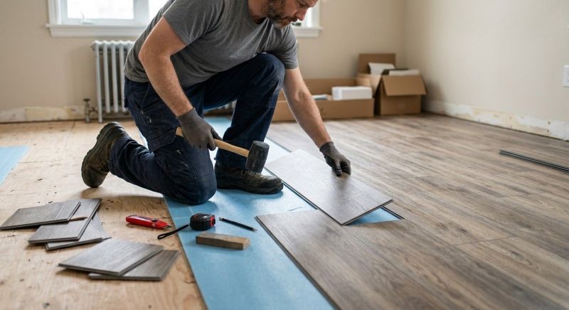 Linoleum Floor Installation in Cumby, TX