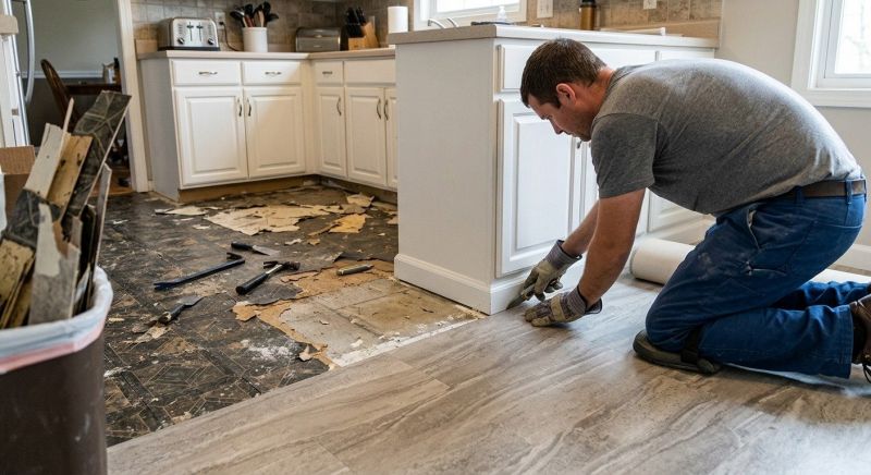 Linoleum Floor Installation in Greenville, TX