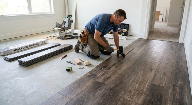 Linoleum Floor Installation in Trenton, TX