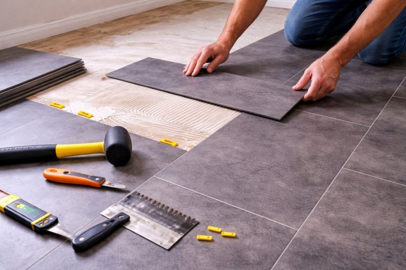 Luxury Vinyl Tile Installation in Blue Ridge, TX