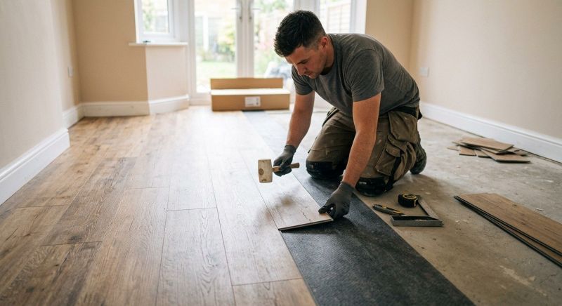 Luxury Vinyl Tile Installation in Nevada, TX
