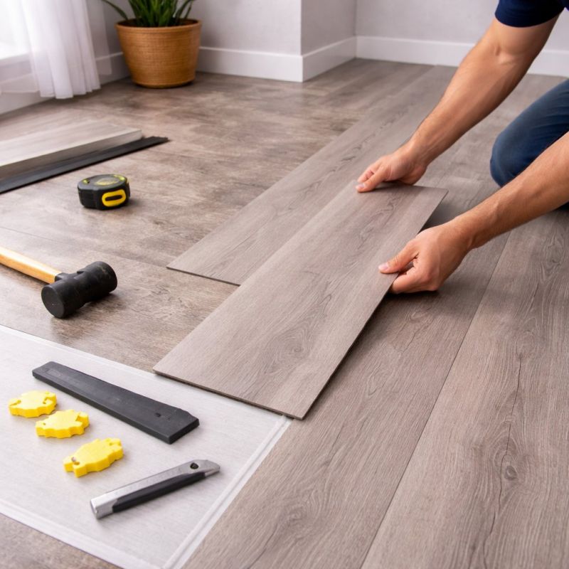 Lvt Flooring Installation in Caddo Mills, TX