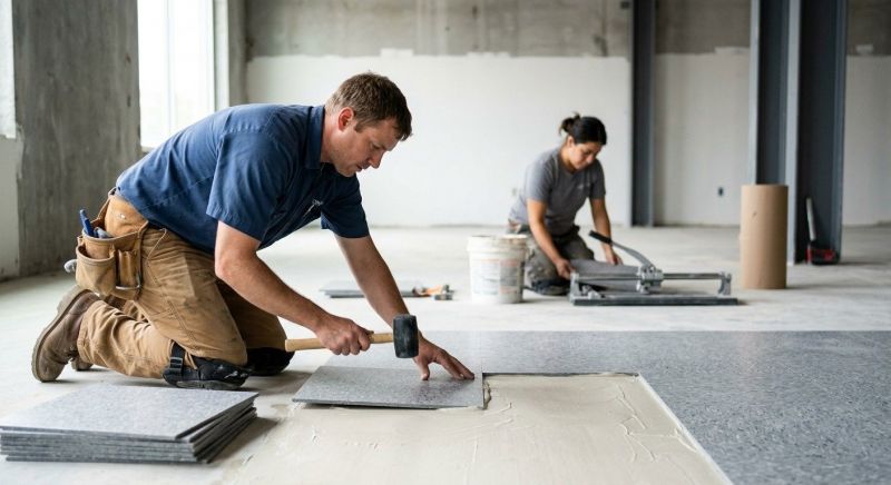 Lvt Flooring Installation in Caddo Mills, TX