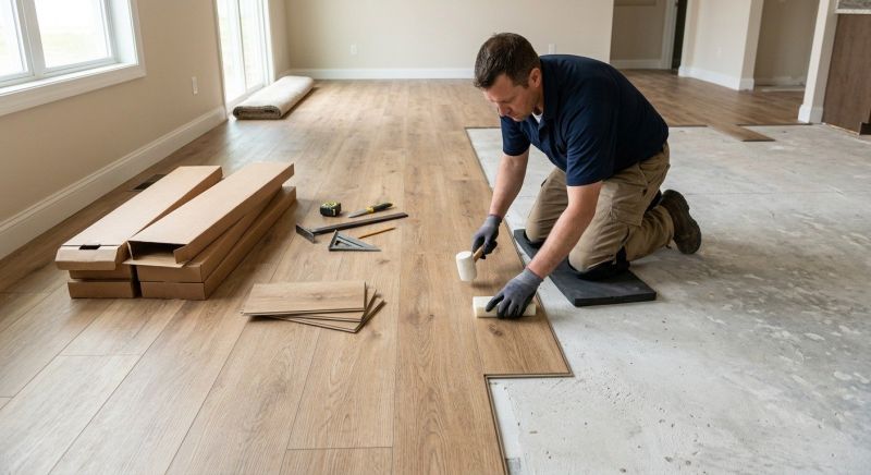 Lvt Flooring Installation in Leonard, TX