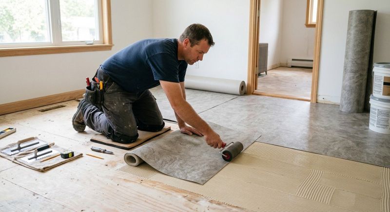 Sheet Flooring Installation in Farmersville, TX