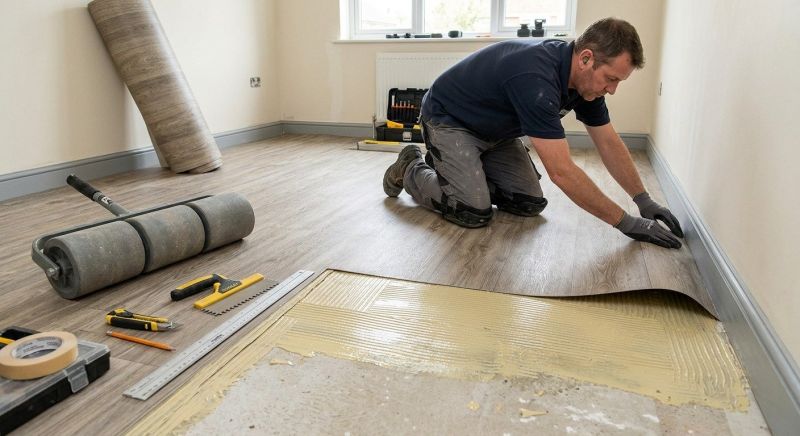 Sheet Flooring Installation in Greenville, TX