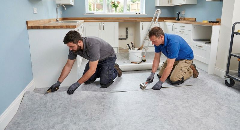 Sheet Linoleum Installation in Greenville, TX