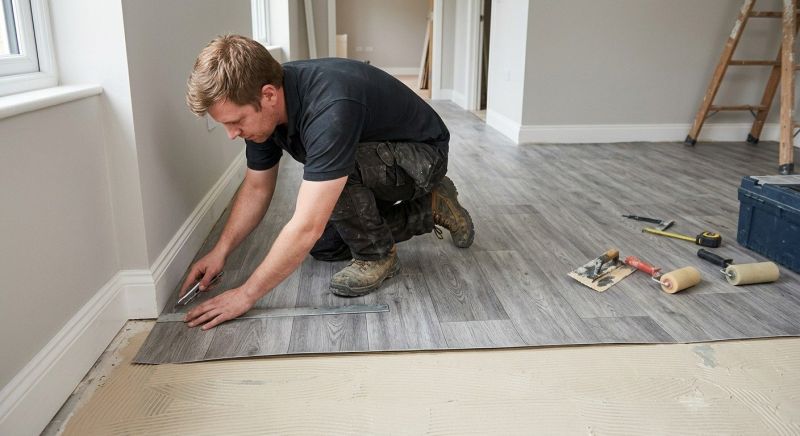 Sheet Vinyl Installation in Royse City, TX